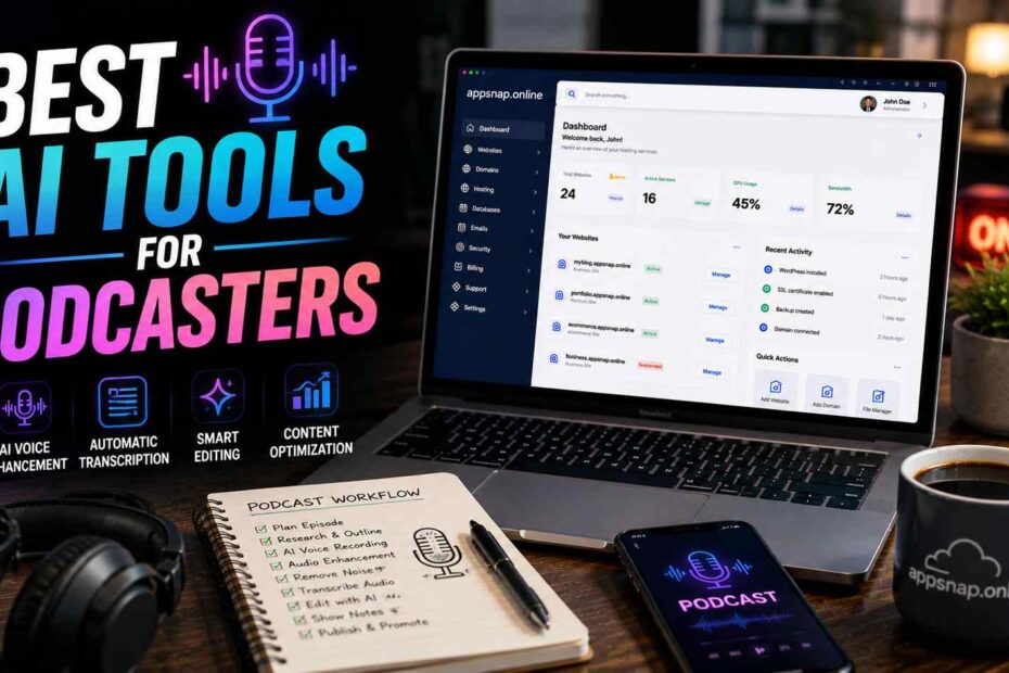 Best AI Tools for Podcasters