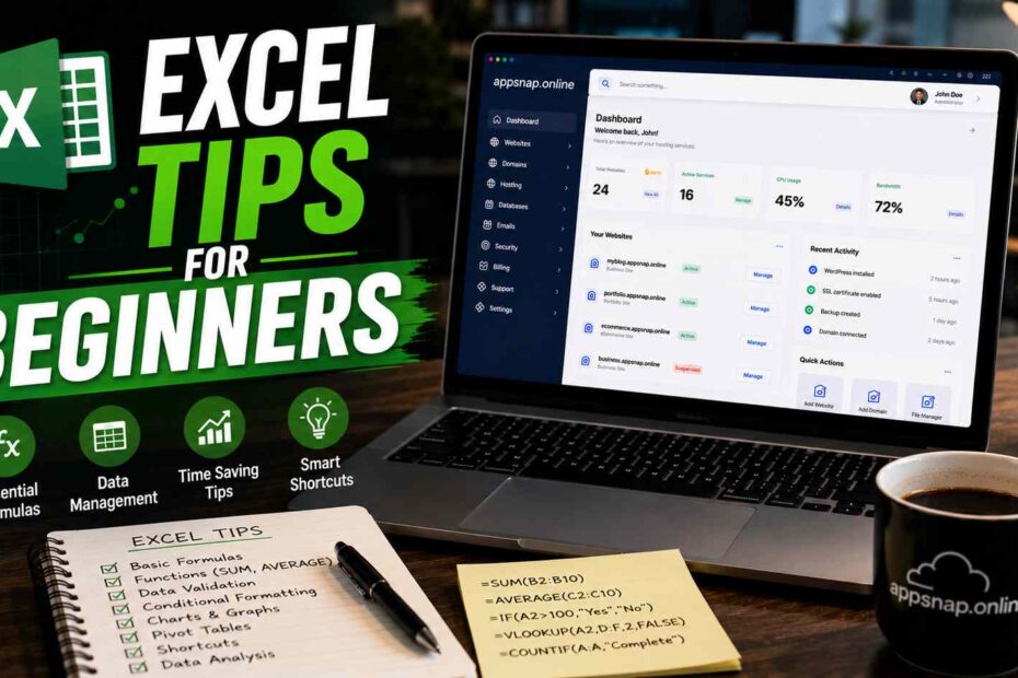 Excel Tips for Beginners
