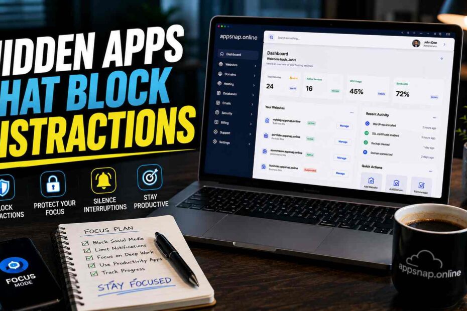 Hidden Apps That Block Distractions