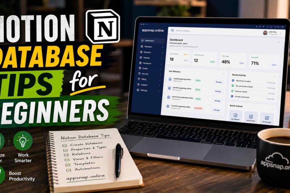 Notion Database Tips for Beginners